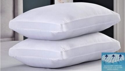 Breathable Pillow Air Mesh Pillow For Bed Sofa Head Back Support Home XMAS Gift