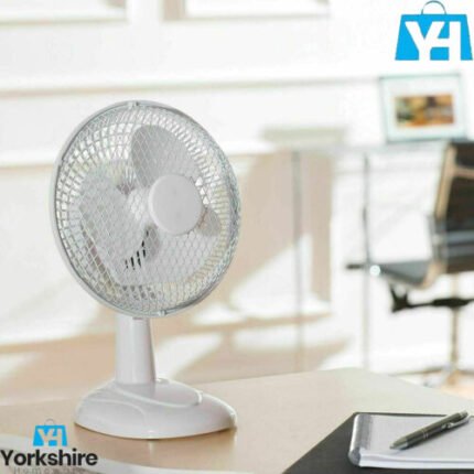 6" COOLING DESK TOP PEDESTAL STANDING 2 SPEED COOL HOME OFFICE ROOM FAN