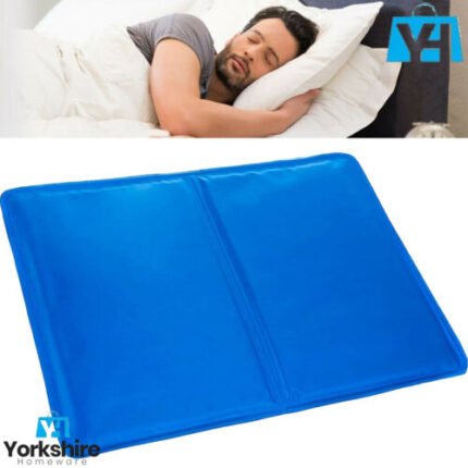 Cooling Gel Pillow Chilled Natural Comfort Sleeping Aid Body Cool Bed Mat Pad