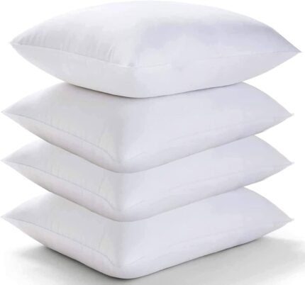4 Pack Hotel Quality Bounce To Back Extra Soft Filling Bed Pillows