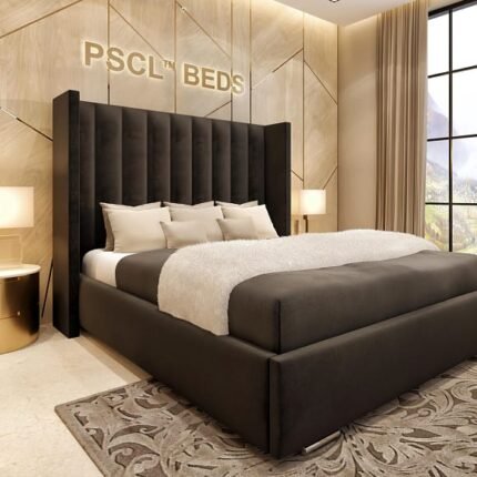 2025 Empire Black Edition Bed with Optional Ottoman Storage