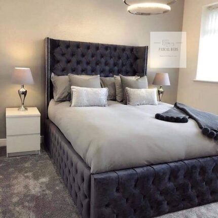 Valentino Curved Wing Designer Bed